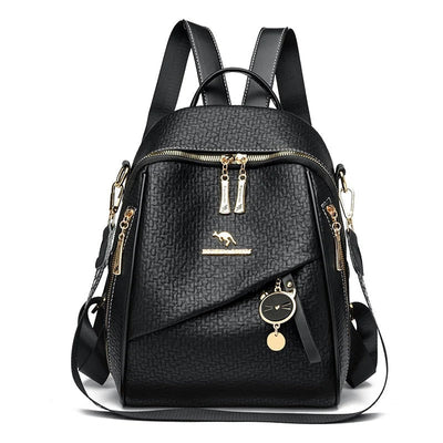 Valersia Modern genuine leather backpack | Stylish and functional