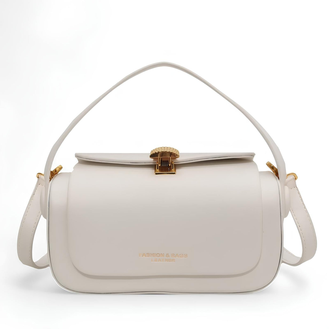 Valersia Handbag and shoulder bag with minimalist retro buckle | Elegant and versatile design