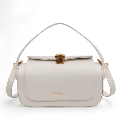 Valersia Handbag and shoulder bag with minimalist retro buckle | Elegant and versatile design